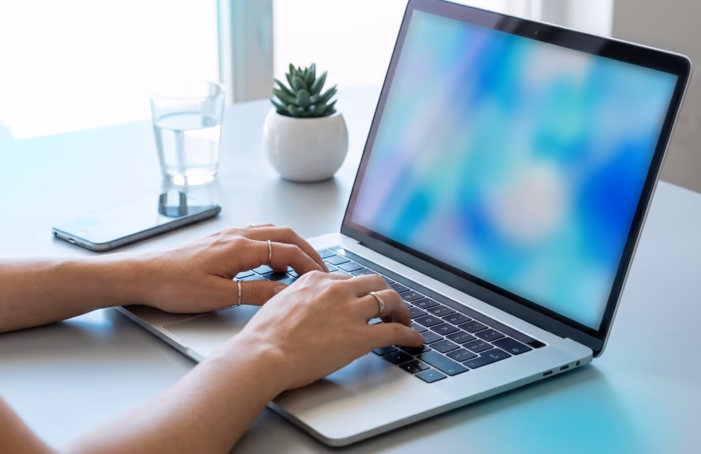 LinkedIn headline examples on a professional workspace