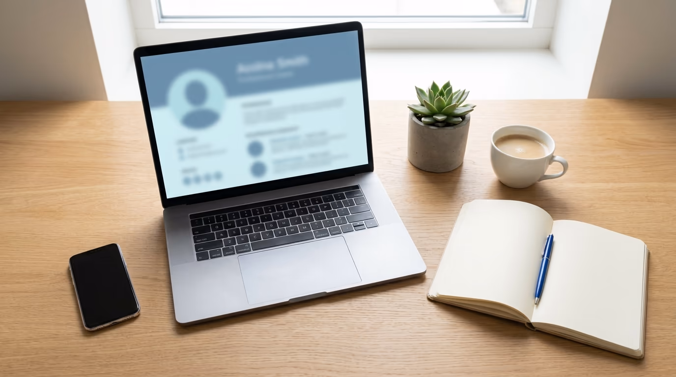 LinkedIn profile optimization guide workspace