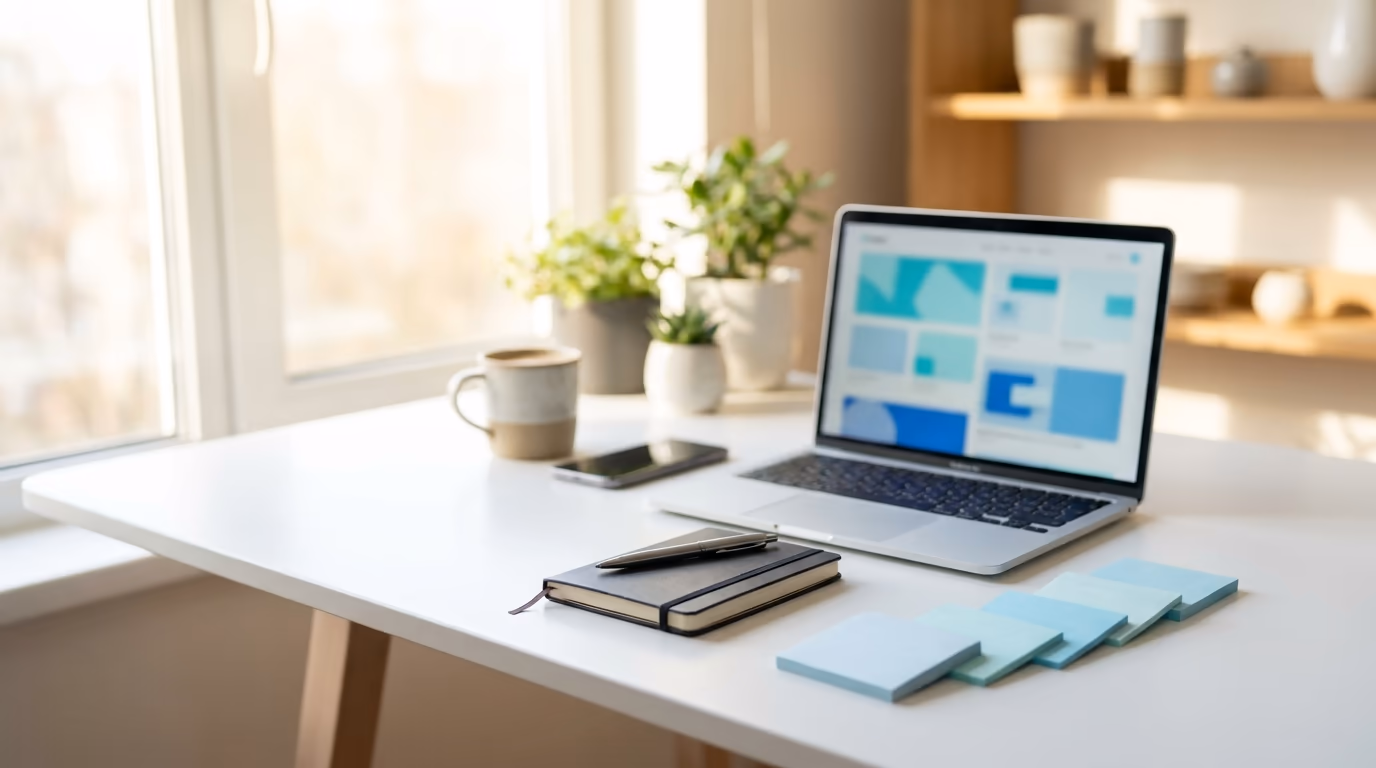 What to post on LinkedIn, a workspace brainstorming post ideas